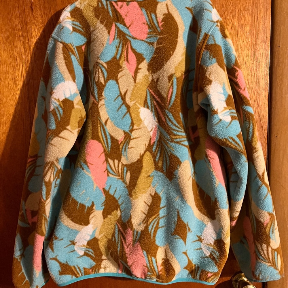 Patagonia Blue and Brown Synchilla Fleece XL - Picture 5 of 5